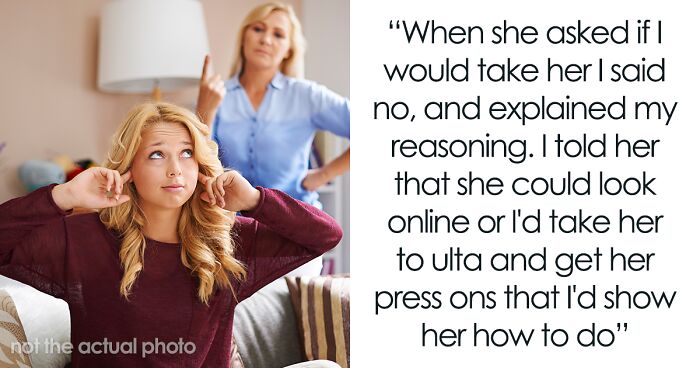 Netizens Call Out Controlling Mom Who Won't Let Her 14YO Get Acrylic Nails Done