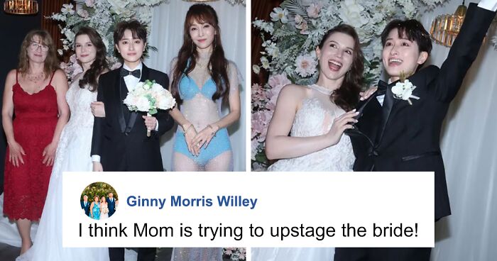 “Self-Absorbed” MIL Wears Bikini Beneath Sheer Gown To Daughter’s Wedding In Baffling Move