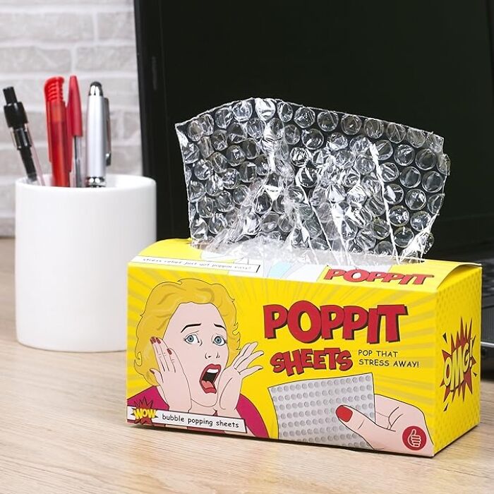 Need A Stress Buster? These Bubble Wrap Stress Sheets Are Poppin'!