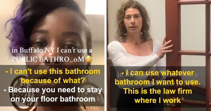 “It’s Giving Hidden Figures”: Woman Films Triggered Karen Forbidding Her To Use The Bathroom