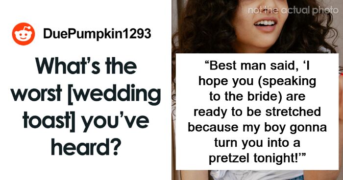 62 Cringy And Awkward Wedding Toasts People Actually Gave Out Loud