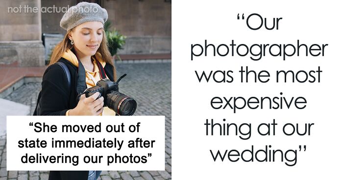 Photographer Refuses To Refund Couple, Blames The Weather And Venue For Bad Wedding Photos