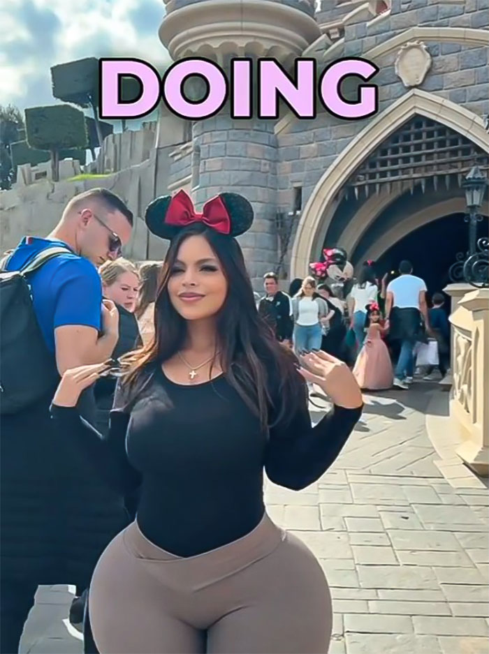 Woman Begs People To “Stop Hating” On Her Body After Disneyland Visitors Cruelly Stare And Laugh