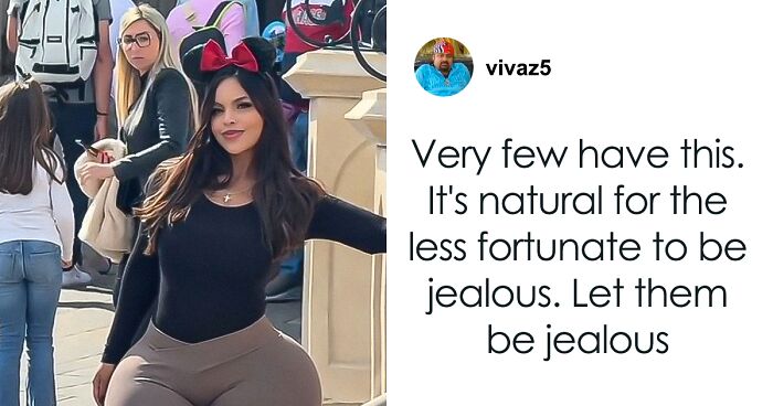 Plus-Sized Model Catches Fellow Disneyland Guests Sneaking Snickering Photos Of Her