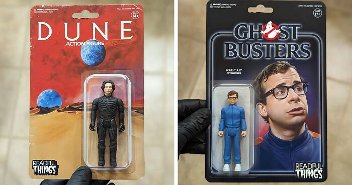 Artist Created 80 Toys For Real Movie Fans