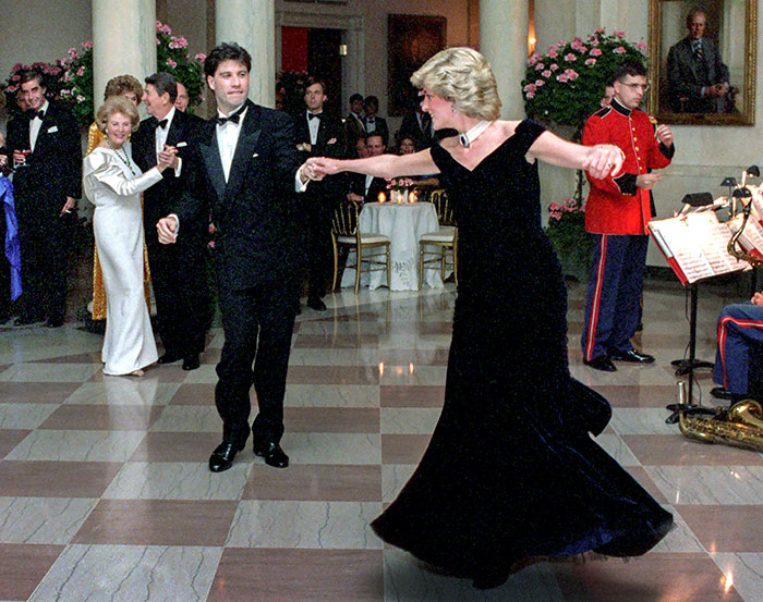 Princess Diana Dancing With John Travolta