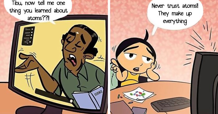 39 Comics About A Mischievous Girl Named Tibu Illustrated By This Artist