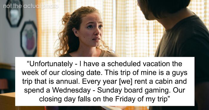 Family Drama Unfolds As Wife Asks Husband To Leave Guys’ Trip Early To Help Her Move Into New Home