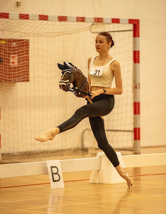 16-Year-Old Hobby Horsing Athlete Shares Intense Aftermath Of Routine, Hits Back At Criticism