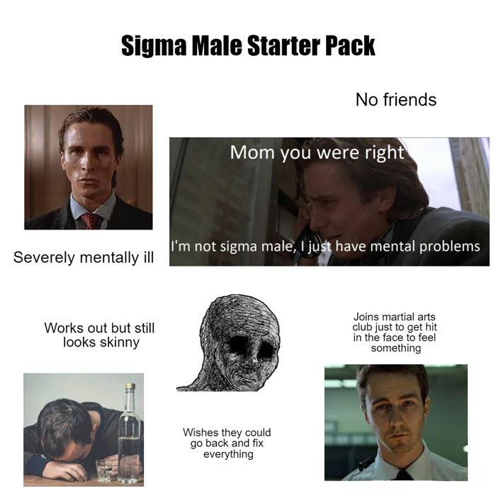 Sigma Male Starter Pack