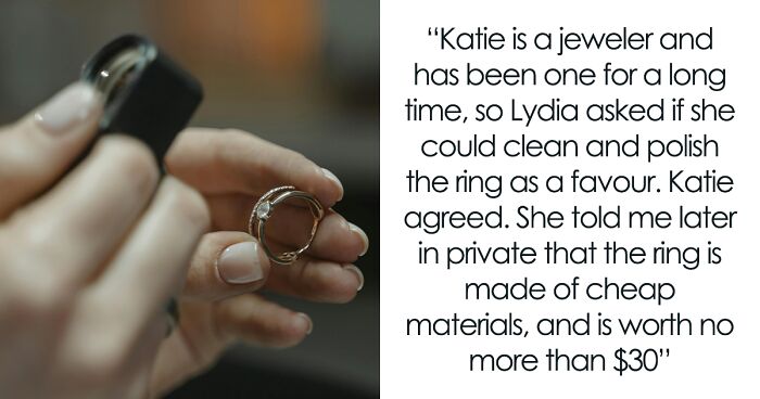 “Family Think We’re The Villains”: Woman Tells Sister Her Expensive Engagement Ring Is Fake