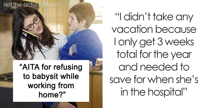 Woman Upset Sister Can’t Just Watch Her 2 Small Kids For A Few Hours As She Works From Home