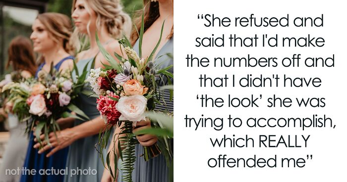 Woman Refuses To Plan Sister’s Wedding After She Wasn’t Invited As A Bridesmaid Due To Her ‘Look’