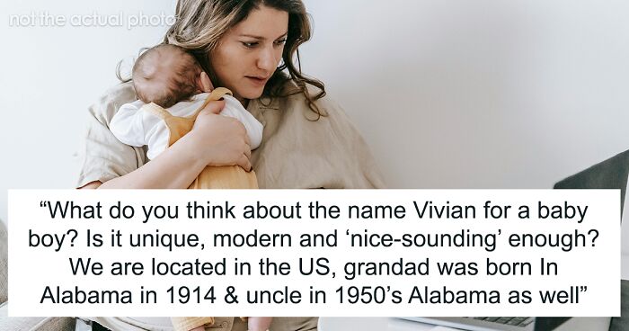 Mom Says Vivian Is A Unisex Name Used By Male Ancestors In Her Fam, Netizens Say 'Don't Use It'