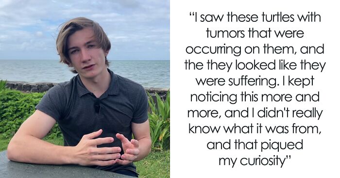 High Schooler Wins $10,000 Prize After Discovering Solution For His Hometown Sea Turtles’ Sickness