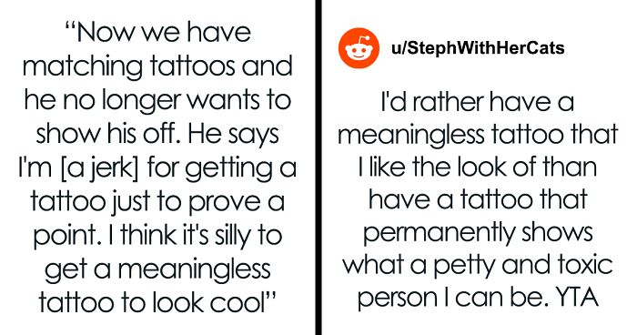 Parent Copies 19 Y.O. Son’s Tattoo To Prove A Point, Gets Called A Jerk