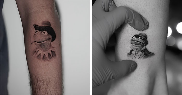 I Made These Tattoos Using A Single Needle Only, And Here’s The Result (45 Pics)