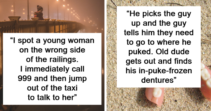 56 Taxi And Uber Drivers Share The Crazy Things They’ve Seen On The Job