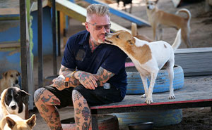Meet Michael J. Baines, A Chef Who Found His True Calling Rescuing Stray Dogs In Thailand