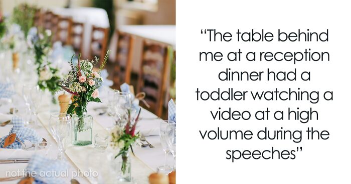 Mom Goes After Wedding Guest After They Tell Her To Quiet Toddler’s Tablet Down