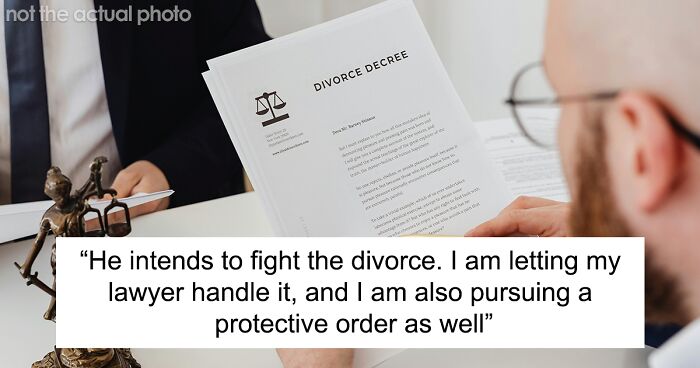 Controlling Husband Comes Back Home After A Trip To A Sheriff Waiting To Serve Him Divorce Papers