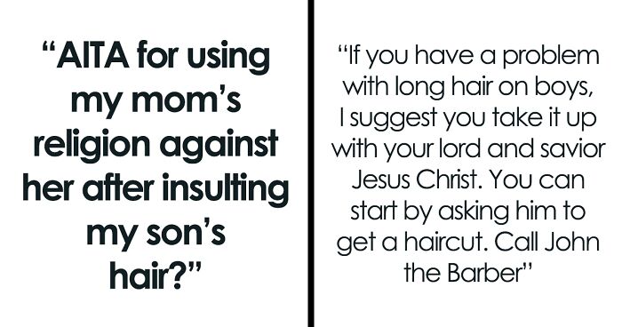 Mom Hilariously Roasts Mormon Mother After She Criticizes Grandson’s Hairstyle