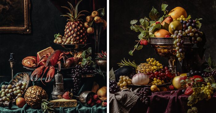 My 9 Photos Depicting Fake Fruits And Veggies Inspired By Classic Dutch Still Life Paintings