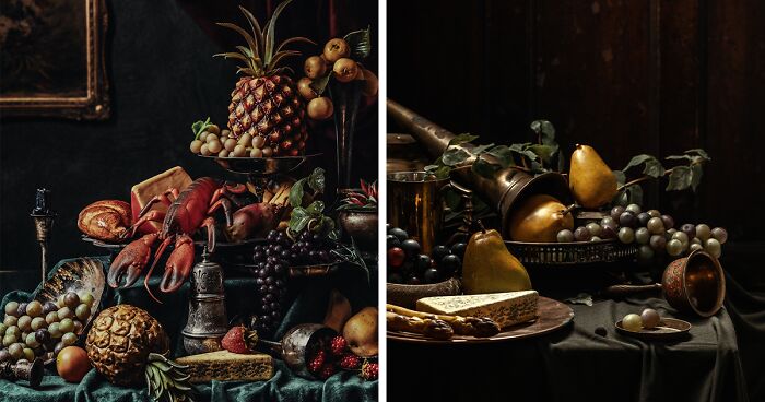 My 9 Photos Depicting Fake Fruits And Veggies Inspired By Classic Dutch Still Life Paintings