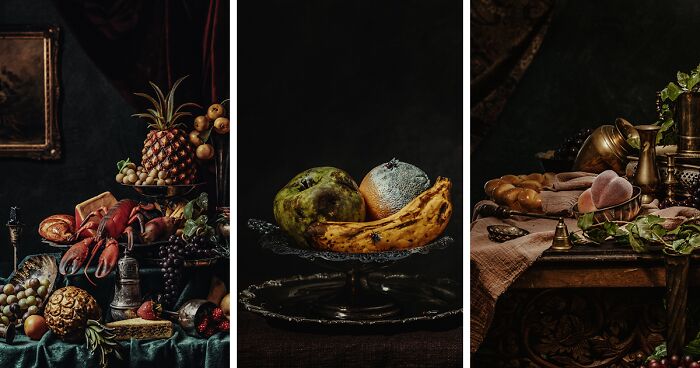 My 9 Photos Depicting Fake Fruits And Veggies Inspired By Classic Dutch Still Life Paintings