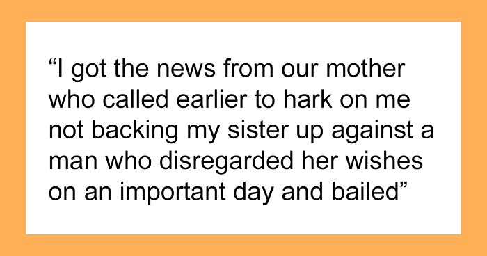 Woman Protects Entitled Sister’s BF From “Intervention” By Telling Him To Skip Dinner With Her