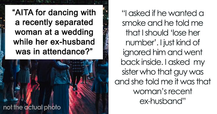 Man Confused If Him Dancing At Sister’s Wedding With A Woman Who Just Separated Was Wrong