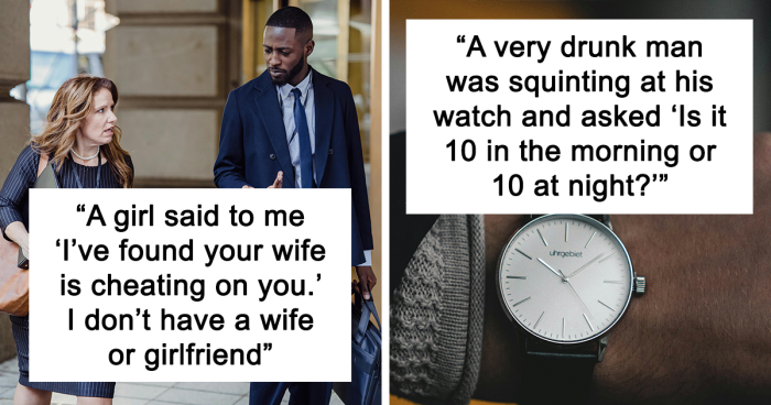 54 Times Strangers Told Folks Such Bizarre Things That They Can’t Forget About Them