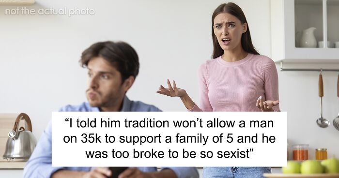 Breadwinner Wife Tells Husband He’s Too Broke To Be Sexist After He Asks Her To Be A “Proper Woman”