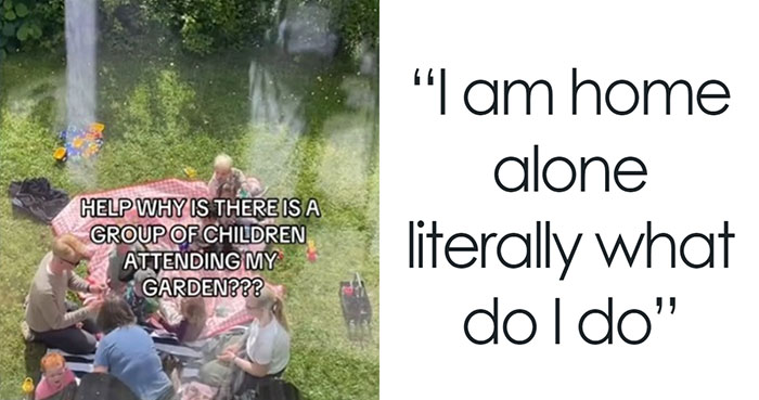 Woman Asks For “Help” After Discovering A Group Of Adults With Kids Invade Her Backyard