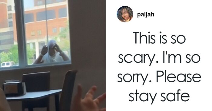 Woman Posts “Chilling” Video Of Stalker Watching Her And Baby—Internet Helps Track Him Down