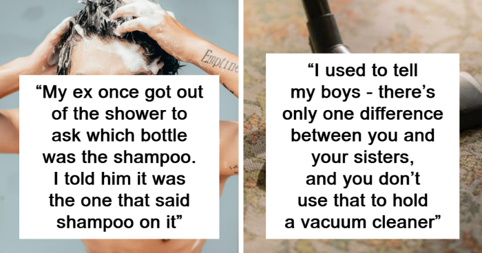 Women Share Tales Of Men’s “Weaponized Incompetence,” Here Are The 30 Worst Ones