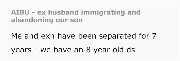 Man Chooses To Abandon 8-Year-Old Son For A Move To Australia, Sees No Issue With His Decision