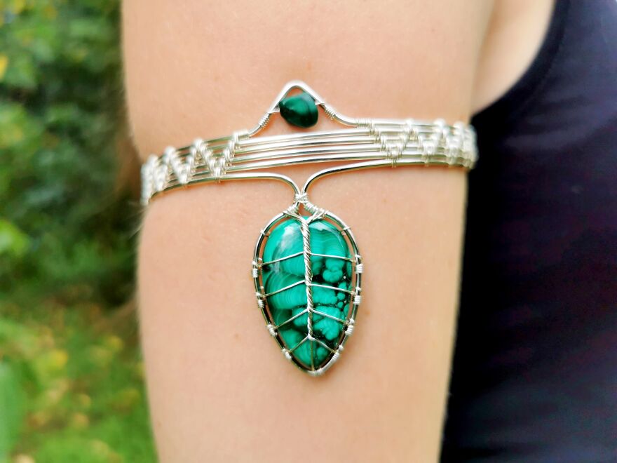 I Made An Elven Leaf Armband (7 Pics)