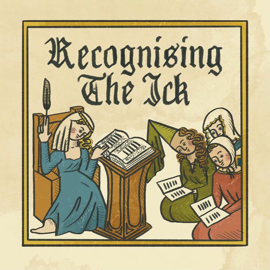 Medieval Humor Meets Modern Dating In ‘Recognising The Ick’ Series By Clarice Tudor