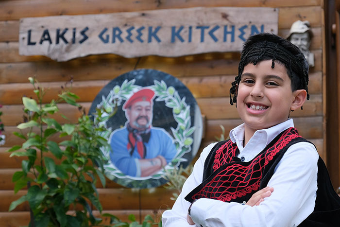 Dad Builds Greek Restaurant In His Backyard, It Becomes A Local Hotspot, Attracts Visitors Worldwide