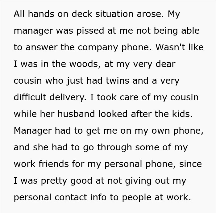 Employee Goes On Vacation And Doesn’t Take The Company Phone As Told, It Costs The Company $6K