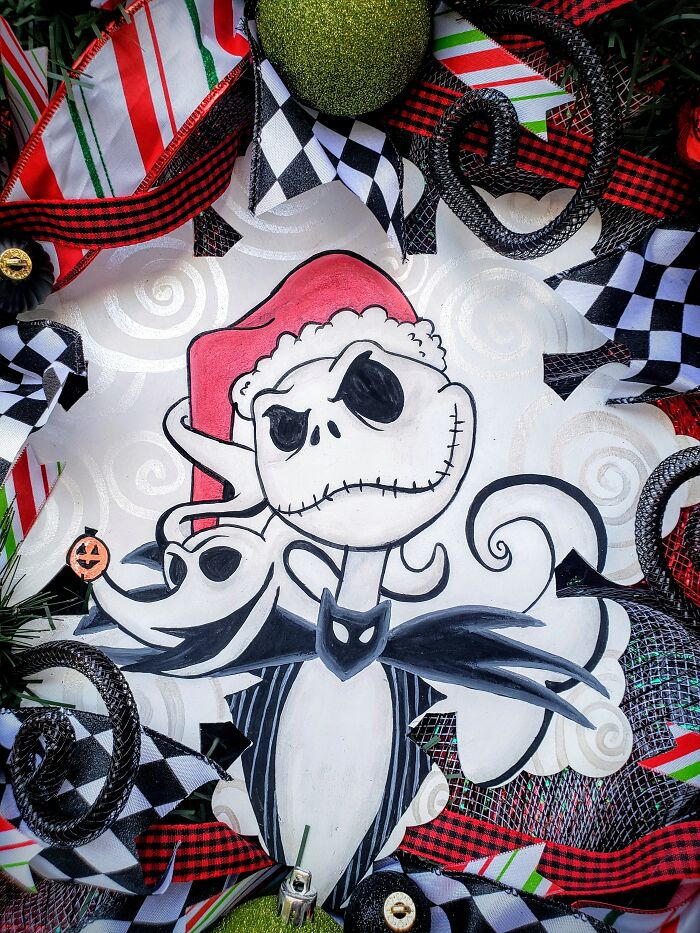 I Created Holiday Decorations Inspired By The 'Nightmare Before Christmas' (17 Pics