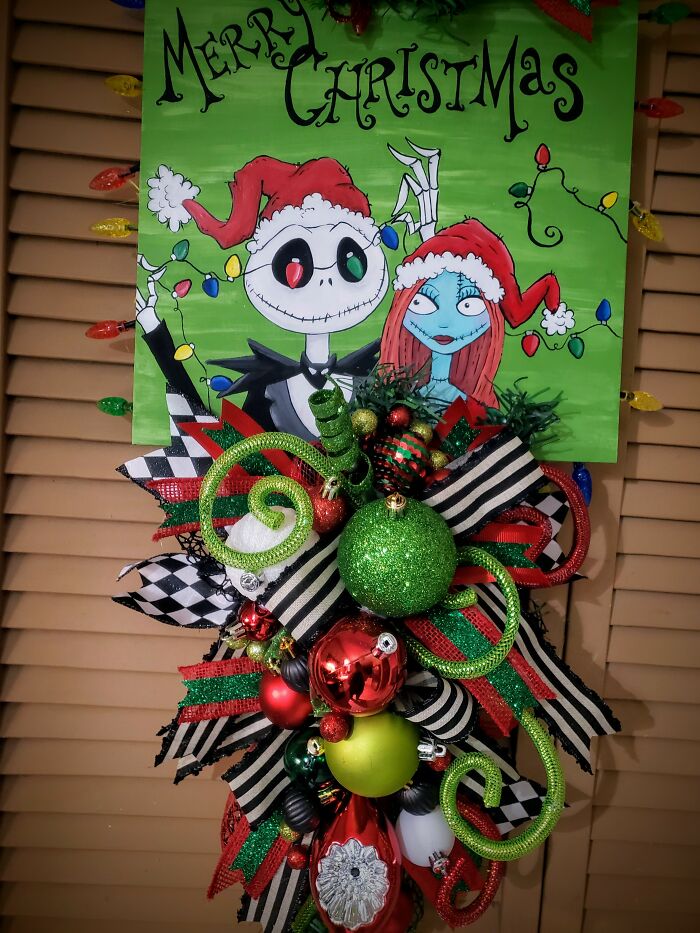 I Created Holiday Decorations Inspired By The 'Nightmare Before Christmas' (17 Pics