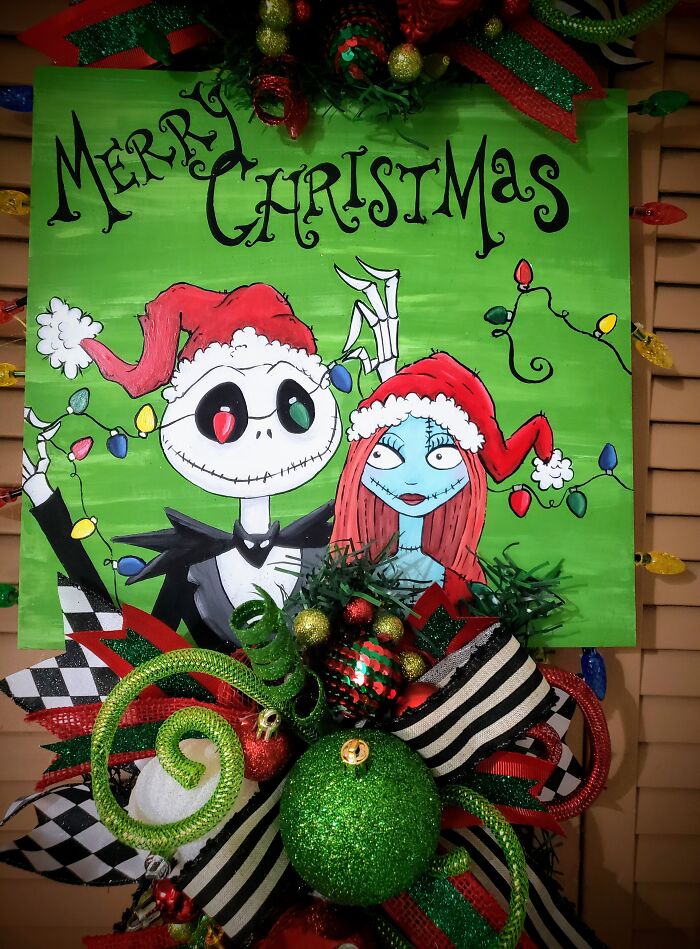 I Created Holiday Decorations Inspired By The 'Nightmare Before Christmas' (17 Pics