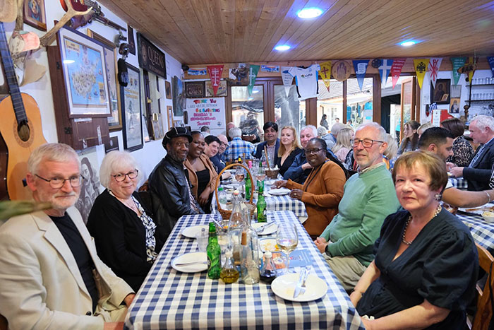 Dad Builds Greek Restaurant In His Backyard, It Becomes A Local Hotspot, Attracts Visitors Worldwide