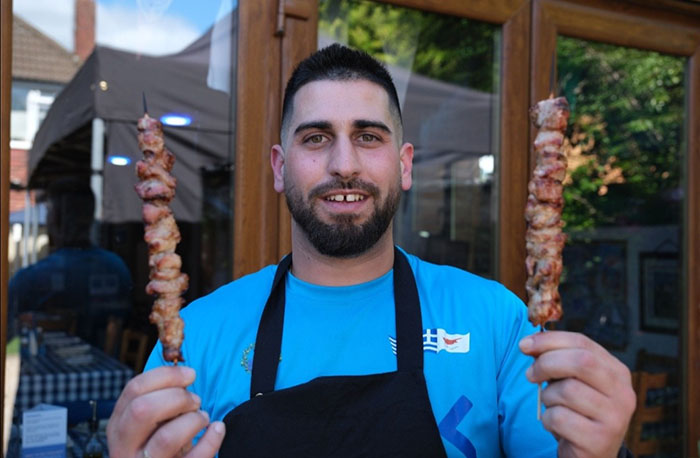 Dad Builds Greek Restaurant In His Backyard, It Becomes A Local Hotspot, Attracts Visitors Worldwide