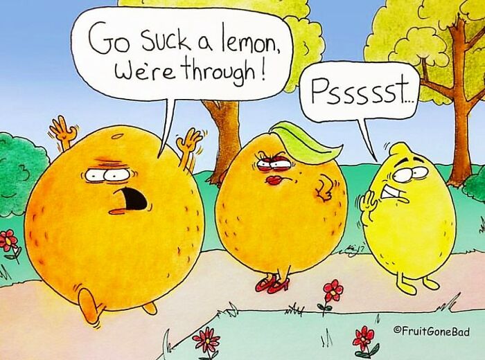 39 Slightly Inappropriate Comics By “Fruit Gone Bad” (New Pics)