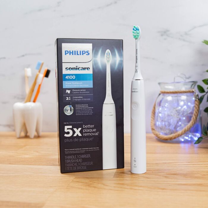 Your Old Toothbrush Is Probably Begging For Retirement – Give It A Break And Upgrade To This Sleek And Efficient Philips Electric Toothbrush 