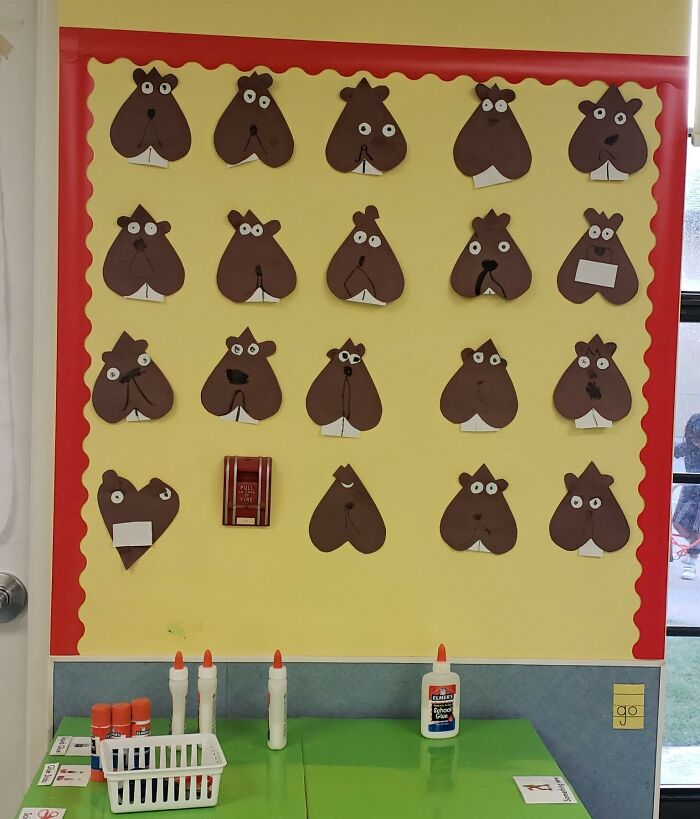 My Wife And Her Class Made "Groundhogs". I Can't Stop Laughing