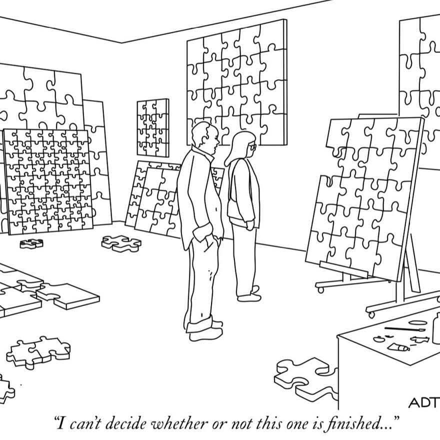 44 Lighthearted One-Panel Comics By Adam Douglas Thompson Packed With Humor And Charm (New Pics)